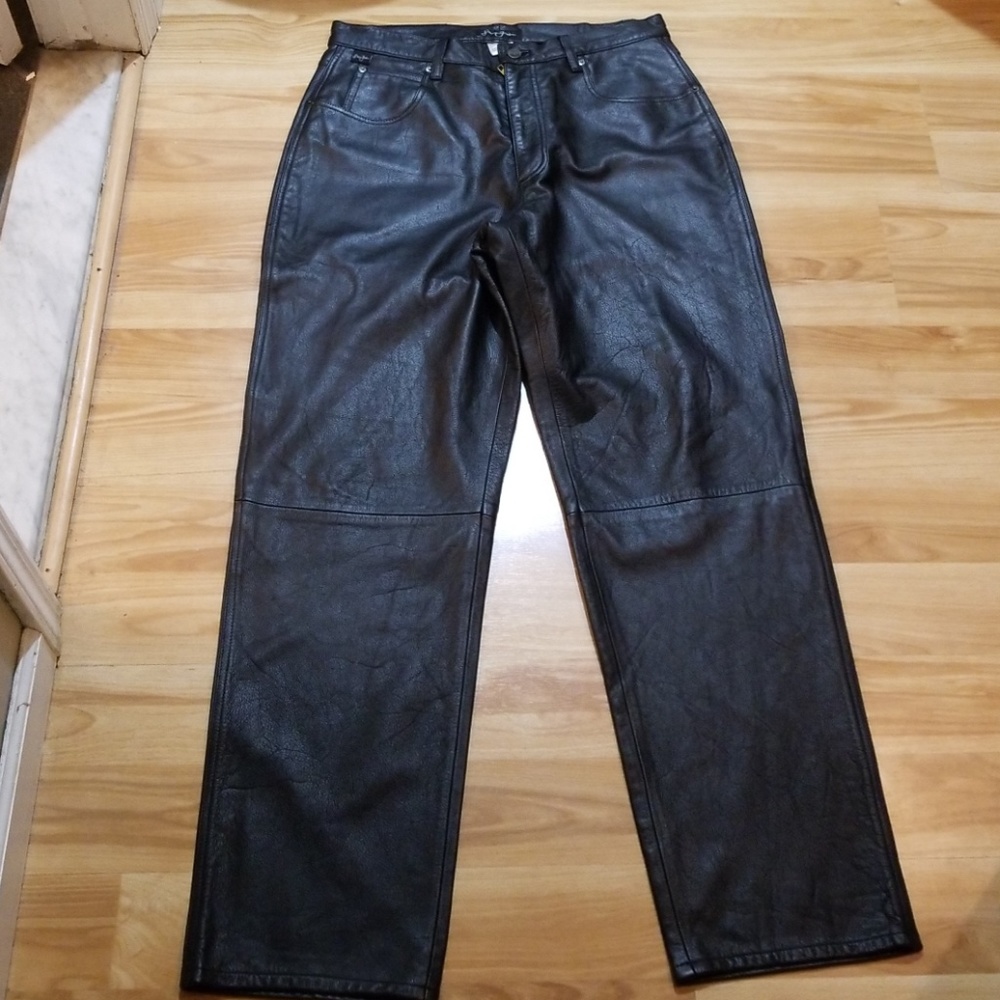 Sean John leather pants